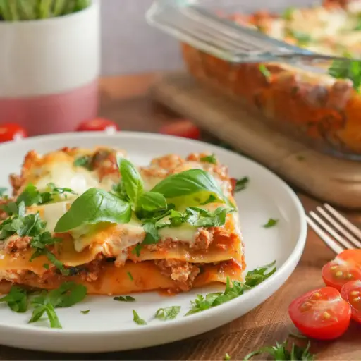 Zaterdagavond maaltijd Lasagne vlees