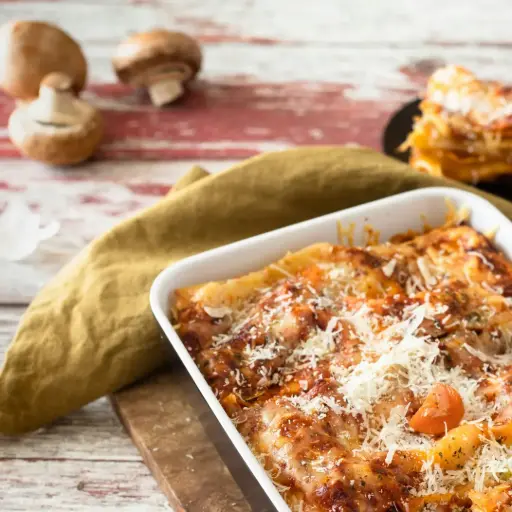 Zaterdagavond maaltijd Lasagne vega